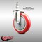 Service Caster 5 Inch 316SS Red Polyurethane Wheel Swivel 1/2 Inch Threaded Stem Caster SCC SCC-SS316TS20S514-PPUB-RED-121315 - alternate 4